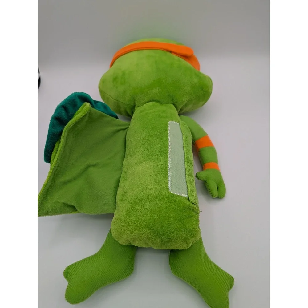 Vintage 1990 TMNT Michelangelo Pajama Bag Plush Cluttercore Retro‎ 90s